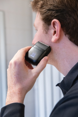 Лого трейд pекламные cувениры фото: Аккумуляторная дорожная бритва TrimBlade, степень защиты IPX7.