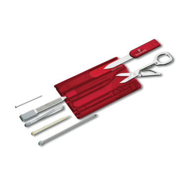 Лого трейд бизнес-подарки фото: VICTORINOX Swiss Card Classic 10 функций