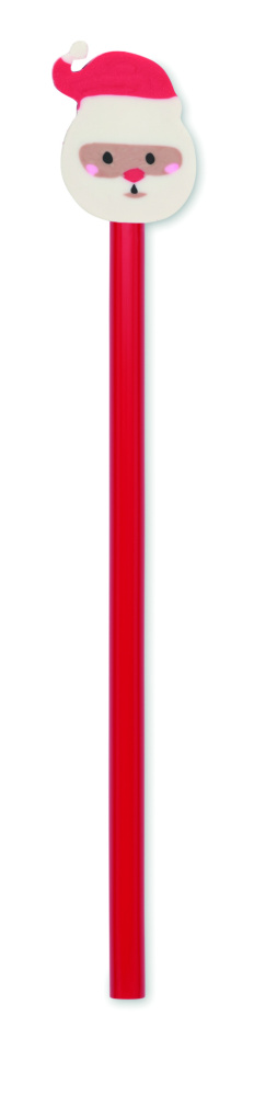 Лого трейд pекламные подарки фото: Christmas pencil with eraser