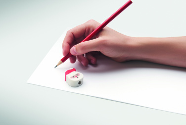 Логотрейд бизнес-подарки картинка: Christmas pencil with eraser