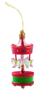 Лого трейд pекламные продукты фото: Wooden carousel ornament