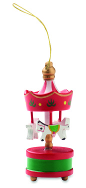 Лого трейд pекламные подарки фото: Wooden carousel ornament