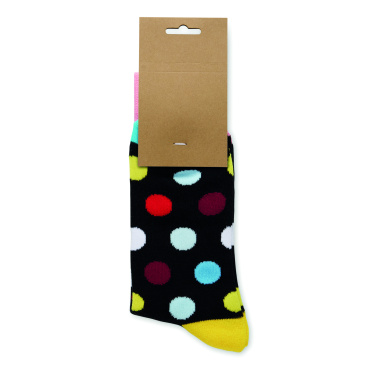 Логотрейд бизнес-подарки картинка: Funny patterned socks