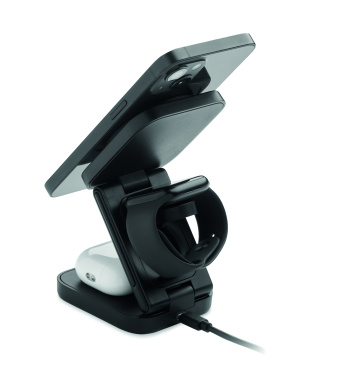 Лого трейд pекламные cувениры фото: 3in1 foldable charging station