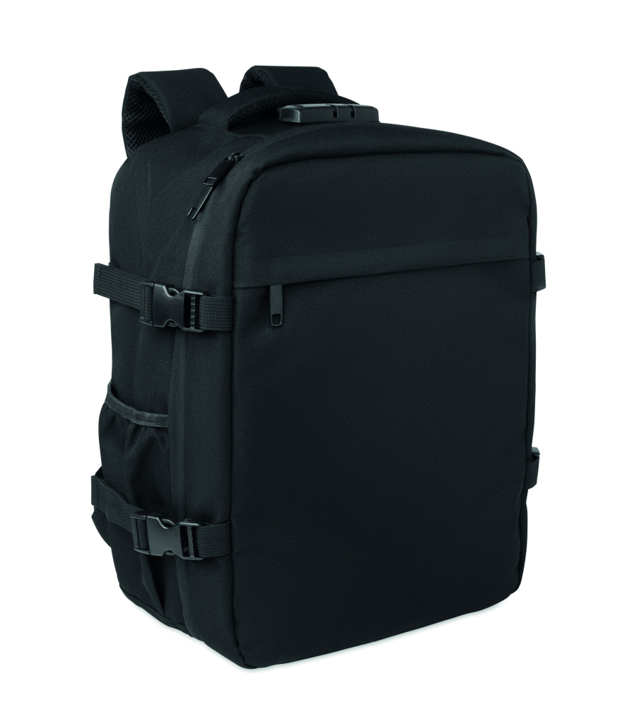 Лого трейд pекламные cувениры фото: 15" RPET backpack lock 20L