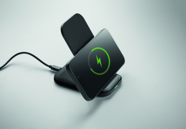 Логотрейд pекламные cувениры картинка: Foldable wireless charger 15W