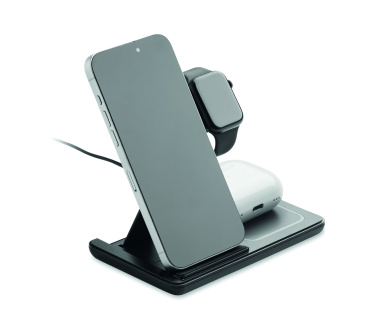 Логотрейд бизнес-подарки картинка: Foldable 3-in-1 charger 15W