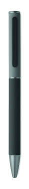 Логотрейд pекламные cувениры картинка: Recycled alu twist ball pen