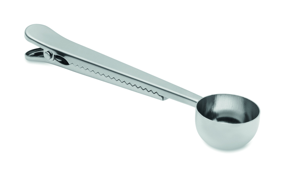 Логотрейд pекламные cувениры картинка: Coffee scoop with bag clip