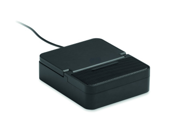 Лого трейд бизнес-подарки фото: Wireless speaker & charger 15W