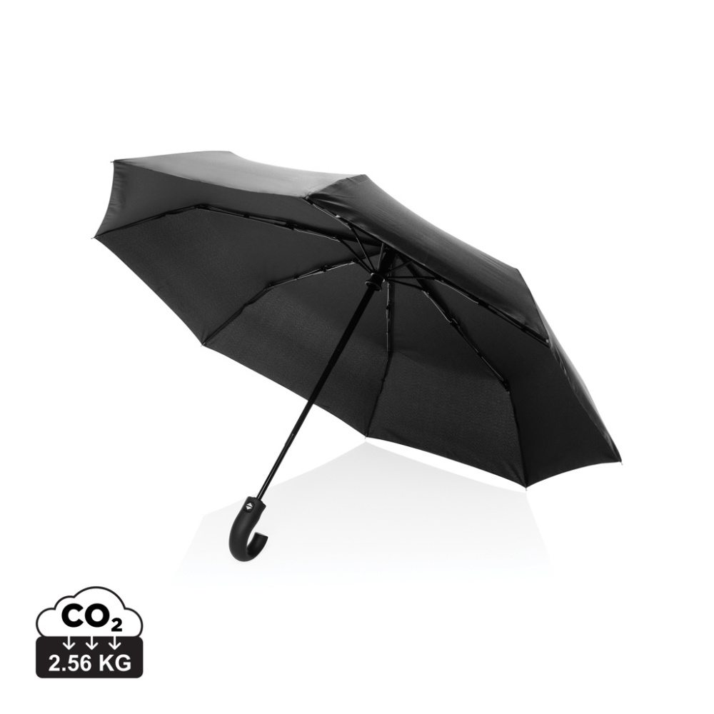 Логотрейд pекламные cувениры картинка: Зонт KENTO URBAN 21'' AWARE™ 190T RPET с автоматическим открыванием/закрыванием