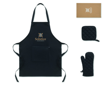 Лого трейд pекламные cувениры фото: Recycled cotton kitchen set