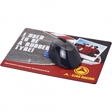 Logotrade presentreklam bild: Brite-Mat® musmatta med däckmaterial