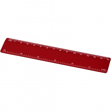 Logotrade profilprodukter bild: Renzo 15 cm plastlinjal