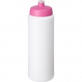 Baseline® Plus grip 750 ml sportflaska med sportlock, Vit/rosa