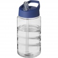 H2O Active® Bop 500 ml sportflaska med piplock, Transparent / Blå