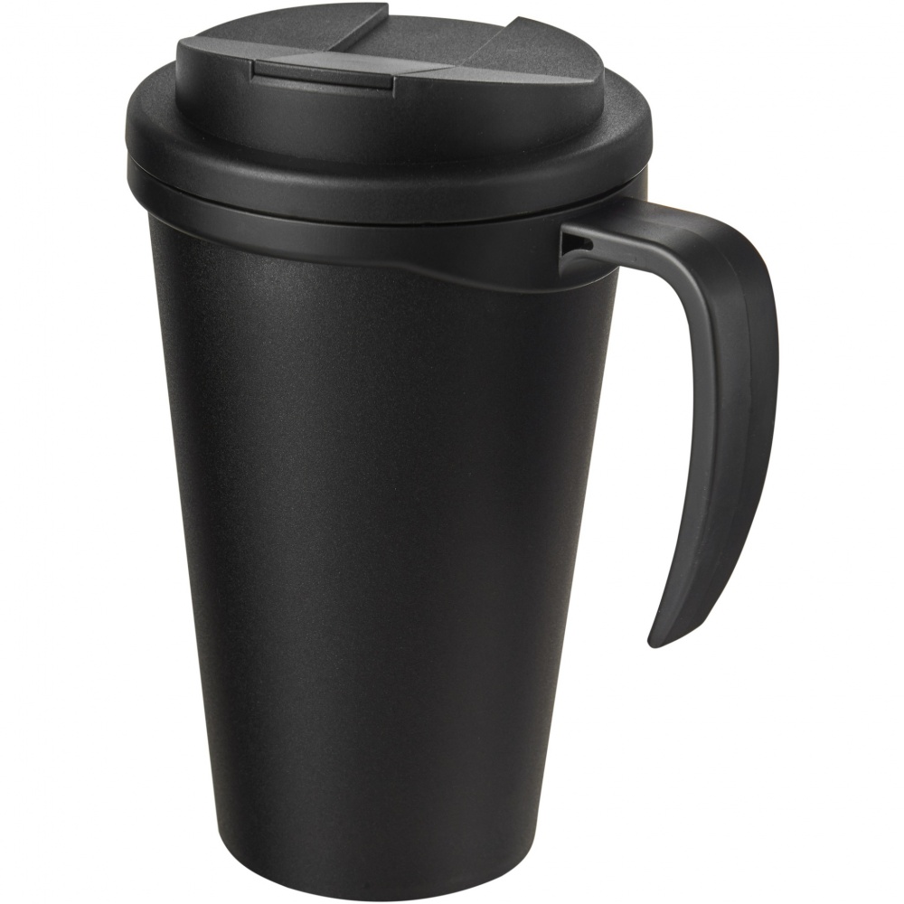 Logotrade presentreklam bild: Americano® Grande 350 ml mugg med spillsäkert lock