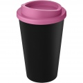 Americano® Eco 350 ml återvinningsbar mugg, Enfärgad svart/rosa