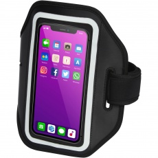 Haile reflekterande smartphone-armband med transparent skydd