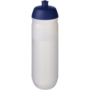 Logotrade profilreklam bild: HydroFlex™ Clear 750 ml klämbar sportflaska