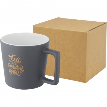 Logotrade presentreklam bild: Cali 370 ml keramikmugg med matt yta