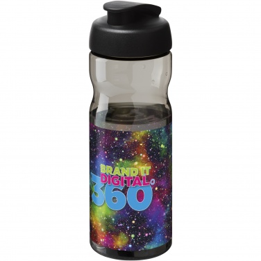 Logotrade reklamprodukter bild: H2O Active® Base Tritan™ 650 ml sportflaska med uppfällbart lock