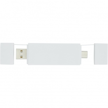 Logotrade presentreklam bild: Mulan dubbel USB 2.0-hubb