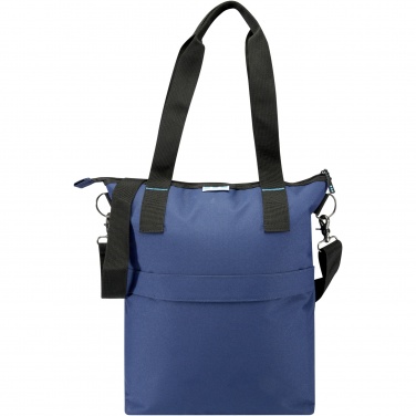 Logotrade kampanjprodukter bild: REPREVE® Our Ocean™ 12 liters tygväska för 15-tums laptopskärmar i GRS RPET