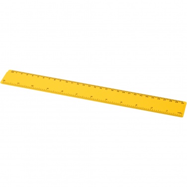 Logotrade reklamprodukter bild: Refari 30 cm linjal av återvunnen plast