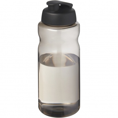 Logotrade profilprodukter bild: H2O Active® Eco Big Base 1-liters sportflaska med uppfällbart lock
