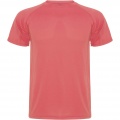 Montecarlo kortärmad sport-T-shirt för herr, Fluor korall