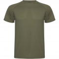 Montecarlo kortärmad sport-T-shirt för herr, Militär grön