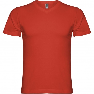 Logotrade reklamprodukter bild: Samoyedo kortärmad v-ringad T-shirt för herr