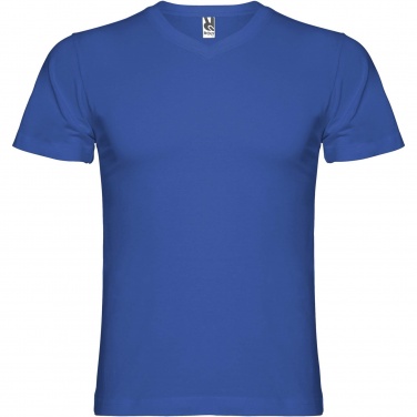 Logotrade kampanjprodukter bild: Samoyedo kortärmad v-ringad T-shirt för herr