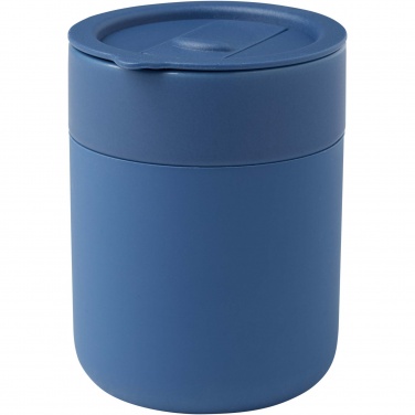 Logotrade reklamprodukter bild: Java keramisk termos med silikonfolie och plastlock, 330 ml