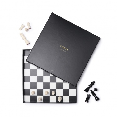 Logotrade presentreklam bild: VINGA Chess coffe table game