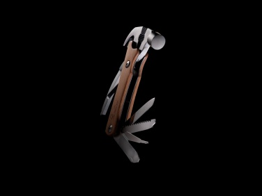 Logotrade profilreklam bild: Multitool hammare i trä