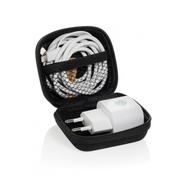 Logotrade profilprodukter bild: Boost 20W type C 2 delar laddningsset RCS återvunnen PET