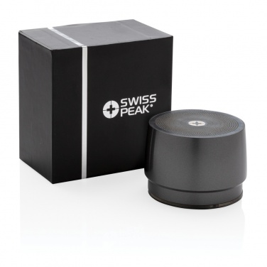 Logotrade reklamprodukter bild: Swiss Peak 5W trådlös bashögtalare