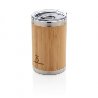 Logotrade profilprodukter bild: Bambu coffee to go mugg