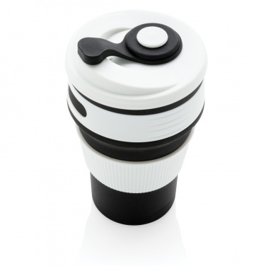 Logotrade profilprodukter bild: Hopvikbar silikonmugg