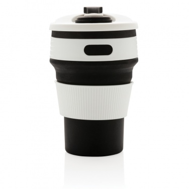 Logotrade profilreklam bild: Hopvikbar silikonmugg