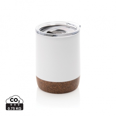 Logotrade profilreklam bild: RCS Re-steel kork liten vakuummugg