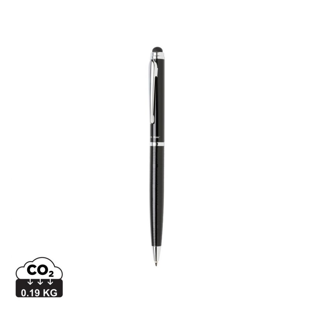 Logotrade reklamprodukter bild: Swiss Peak deluxe stylus penna