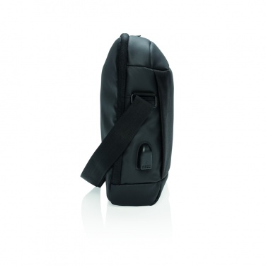 Logotrade profilprodukter bild: Madrid RFID USB 15.6" laptopväska, PVC-fri