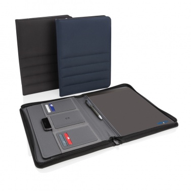 Logotrade kampanjprodukter bild: Impact AWARE™ RPET A4 portfolio med dragkedja