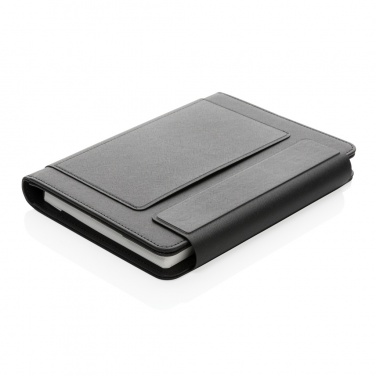 Logotrade reklamprodukter bild: Swiss Peak Heritage A5 stenpapper portfolio i RCS PU