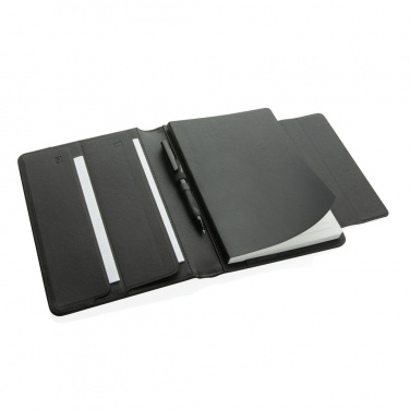 Logotrade profilreklam bild: Swiss Peak Heritage A5 stenpapper portfolio i RCS PU