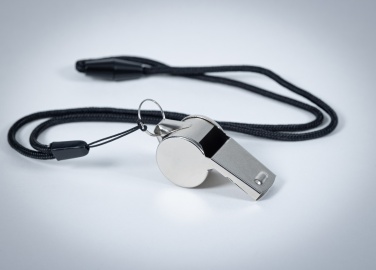 Logotrade kampanjprodukter bild: Metall visselpipa