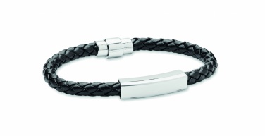 Logotrade presentreklam bild: Armband i flätat konstläder